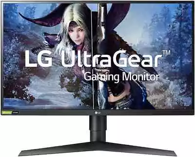 LG 27GL850 27  Class UltraGear™ QHD 144Hz Nano IPS 1ms Gaming Monitor /Scratches • £225