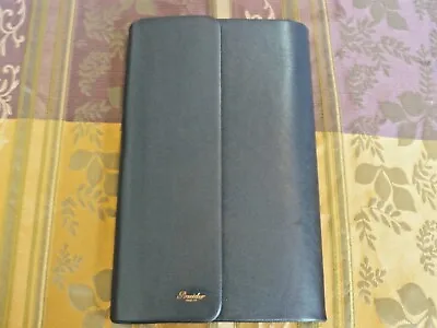 Pineider 12 Slot Hard Cover Leather Pen Case In Blue  New/box/warranty • $136