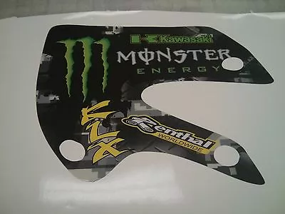 Monster Energy Decal Kit Graphics   Kawasaki KX65 & 02-09  KLX110 Klx 110 • $34.95