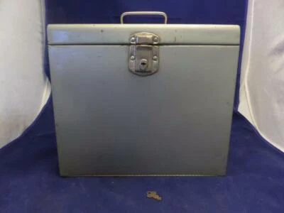 $16.95 • Buy Vintage Jayem Sales Corp Lock Metal Box W/locking Doc Bay-drop Front W/key T3