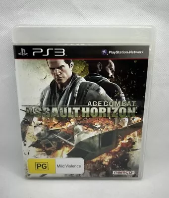 Ace Combat: Assault Horizon - Sony Playstation 3 PS3 - With Manual GC Free Post • $14.95