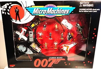 Vintage Factory Sealed Micromachines James Bond 007 1995 Galoob Toys • $38
