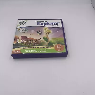 LeapFrog Leapster Leappad Explorer Tinkerbell And The Lost Treasure Game Age 5-9 • £12