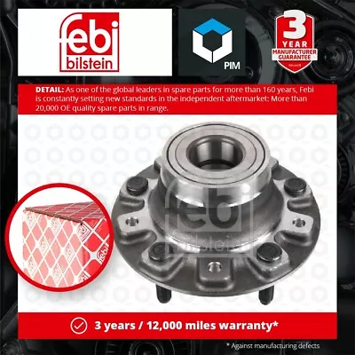 Wheel Bearing Kit Fits FORD TRANSIT CUSTOM V362 2.0D Rear 15 To 20 1763851 Febi • $157.45