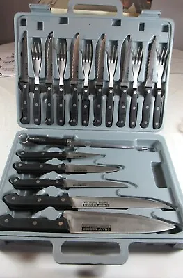Sharf Messer Miracle Edge Knife Set With Steak Knives And Forks • $25