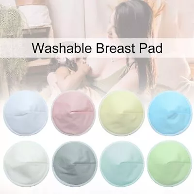 Breathable Organic Maternity Patch Nursing Pads Washable Breast Pad Nipple Pad • £5.34