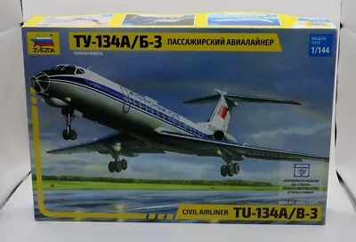 Zvezda Civil Airliner TU-134A/ B3 1/144 • $30