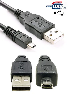 USB Cable For Panasonic DMC-G2 DMC-G2C DMC-G2K DMC-G2W DMC-G3 X DMC-G3K DMC-G3W • $5.49