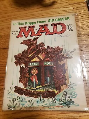 Mad Magazine Number 55  June 1960 In This Drippy Issue  • $10
