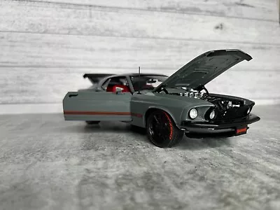 1:18 1969 Sidchrome Ford Mustang Mach 1 Custom • $181.34