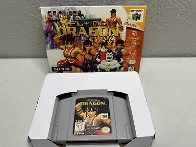 Flying Dragon N64 Tested - Authentic Cartridge Repro Box Near Complete • $32.99