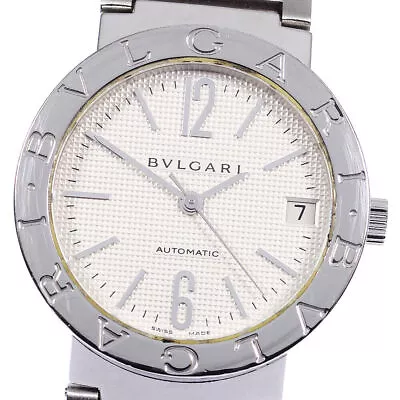 BVLGARI BVLGARIBVLGARI BB33SSAUTO Date Silver Dial Automatic Men's Watch_802286 • $1495.49