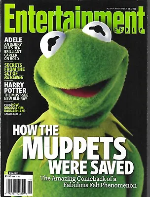 Entertainment Weekly Magazine Muppets Miranda Lambert Kirsten Dunst Immortals • $13.45