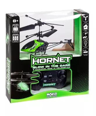 World Tech Hornet Glow In The Dark 2CH IR Helicopter /CH25/12 • $14.99