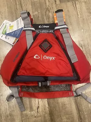 $59.94 • Buy Onyx MoveVent Movent Torsion Kayak Fishing Angler Paddle Life Vest XL