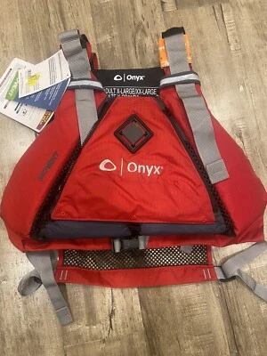 $59.94 • Buy Onyx MoveVent Movent Torsion Kayak Fishing Angler Paddle Life Vest XL