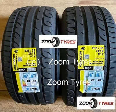 2 X 235 35 19 Kormoran  Made By Michelin Tyres Uhp High Performance 2353519 • $217.62