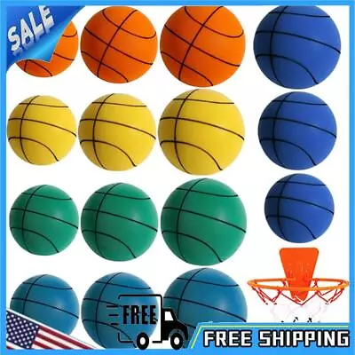 Air Bounce Basketball High-Resilience Training Foam Ball 3/5/7 Indoor Sports Toy • $10.99