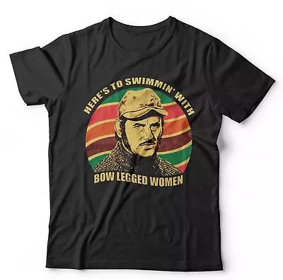 Here’s To Swimming With Bow Legged Women T Shirt Unisex & Kids Retro Quint Jaws • £13.99