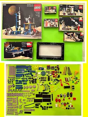 Vtg 70's 80's 90's Lego Classic Space Lot Boxes Accessories Parts Pieces • $85