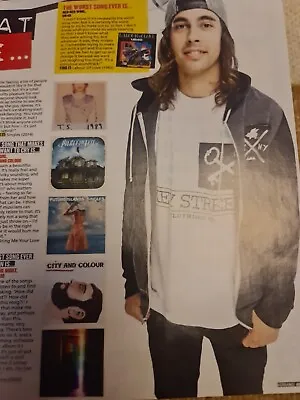 Vic Fuentes Pierce The Veil A4 Poster Kerrang Magazine Uk  • $6.83