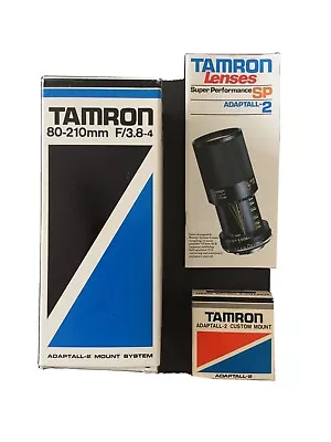 36mm Camera Tamron 80-210mm Lens With Tamron Adaptall-2 Custom Mount • £10