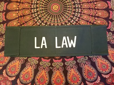 LA Law Canvas Directors Chair Back Rest - TV Series Used! Actress Renee Jones • $49.99