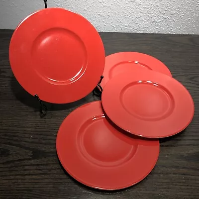 Villeroy & Boch Wonderful World Red Set Of (4) 7” Bread Plates Germany • $24.95