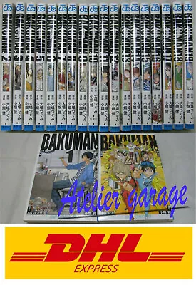 USED Bakuman Vol.1-20 Set Japanese Version Manga Obata Ken Oba Tsugumi • $52.11