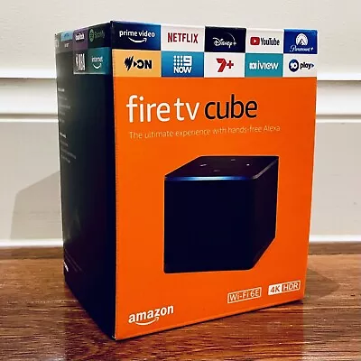 Amazon Fire TV Cube (3rd Gen) | Wi-Fi 6E | Alexa Speaker | AU Model - BRAND NEW • $189.95