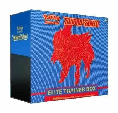 Pokemon Zamazenta Sword And Shiel ETB Elite Trainer Box New • $69.99
