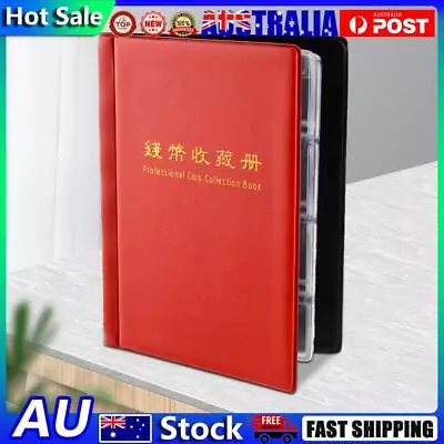 120 Pockets Coins Collection Book Coins Album Book Household Display Articles • $8.78