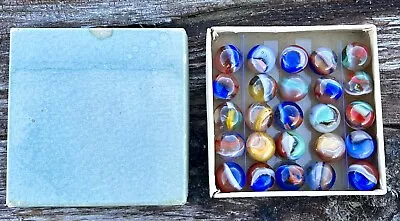 Peltier Glass Clear Rainbo Set In Jobber Box Nice Colors Neat • $53