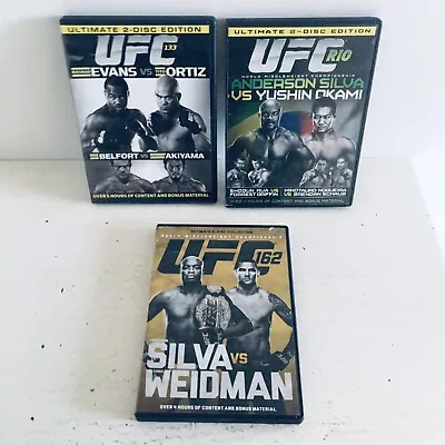 UFC 162 133 Rio 2 Discs DVD NTSC Ultimate Fighting Championship Collection • $13.02