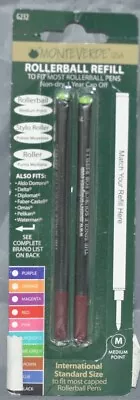 Monteverde Assorted Color Ink Pen Cartridges Refills For Montblanc Lamy Cross • $9.99