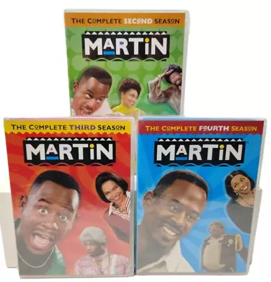 Martin Lawrence Complete 2nd 3rd And 4th Seasons DVD 16 Disc Set 2012  Comedy • $24.95