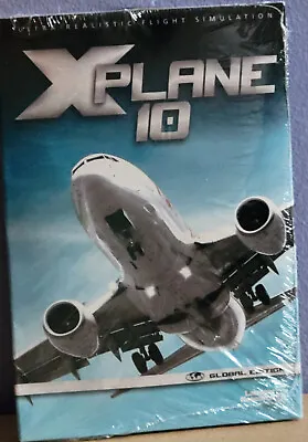 Ultra Realistic Flight Simulation X-Plane 10 Global New Sealed • $59.99