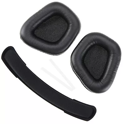 1 Pair Ear Pads Replacement With Headband Compatible With Corsair Void • £13.10