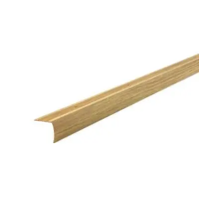 Aluminum Oak Stair Edging 1.125 In X 72 In Sturdy Metal Trim Design • $33.73