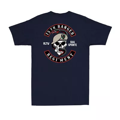 US Army - 75th Ranger Regiment US Army Ranger Veteran USA Military Men's T-Shirt • £14.99