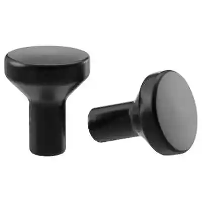 Brand New Ikea Pack Of 2 X Bagganas Black Knob / Handles 21 Mm 13/16  • £8