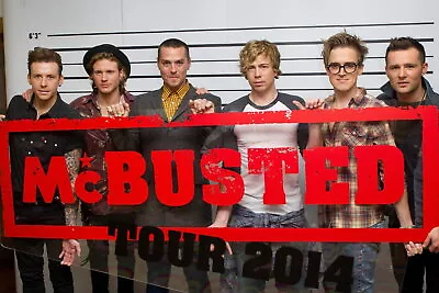 62313 McBUSTED McFLY BUSTED Wall Decor Print Poster • £25.01