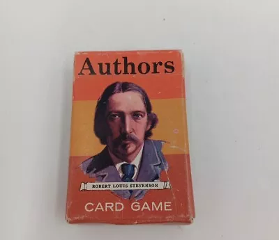 Vintage Whitman Mini Card Game  Authors  1950's Early 60's  In Original Box. • $16.94