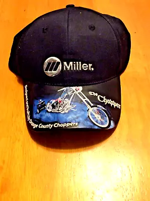 Vintage Combination Hat-Orange County Chopper & Miller Welding-Never Worn-Mint • $44.99