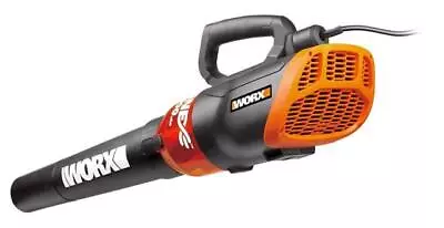 WG520 Worx TURBINE 600 12 Amp Electric Leaf Blower With Variable-Speed Control • $59.99