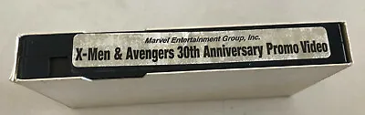 X-MEN / AVENGERS 30th Anniversary Promo Video -- VHS -- Marvel -- Scarce • $13.59