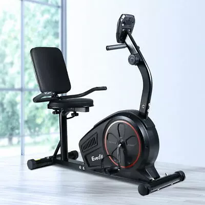 Everfit Exercise Bike Magnetic Recumbent Fitness Cycle Trainer Gym Equipment • $290.24