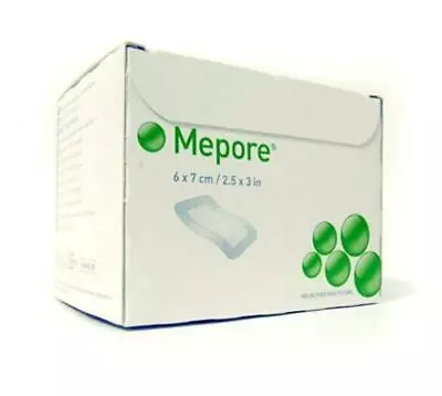 Mepore 6 X 7cm Dressings (60) First Aid + Tattoo Use**Free Delivery** • £8.59