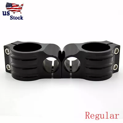 48mm Regualar CNC Fork Clip On Handlebar Head Mount Bar Clamp For Honda CBR600RR • $21.99