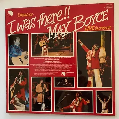 Max Boyce - I Know Cos I Was There!! - 12  Lp Record Max 1001 • £5.99